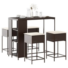 Gartenbar Set Theke Bartisch
