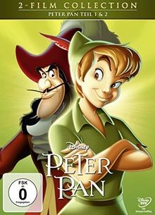 Peter pan dvds disney - peter, 1+2,2