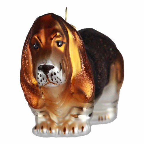 Christbaumkugel figur basset - figur, "basset