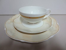 3 teiliges Porzellan Teegedeck - Paloma Picasso - San Michele - Villeroy & Boch