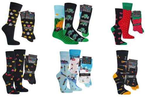 Paar lustige socken - 2,