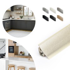 Abschlussleiste Leisten Arbeitsplatte 23x23mm Küche PVC Winkelleisten bis 3m