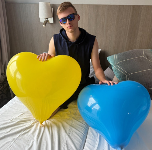 Herz balloons 25zoll - -,