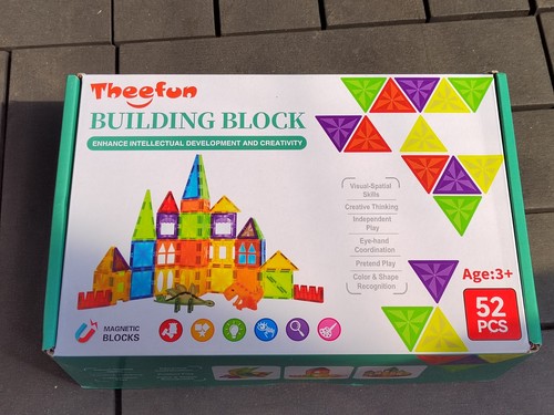 Bunte magnetbausteine xxl - 3d,