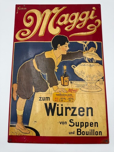 Maggi blechschild nostalgie - maggi,