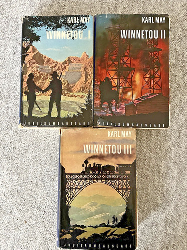 Karl may winnetou - karl, 3x