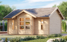 Gartenhaus Holz 38mm