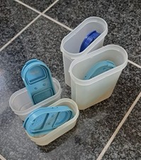 Tupperware Gewürzzwerge Gewürz Dosen Streuer  Eidgenosse Gewürzriese - 4 Stück