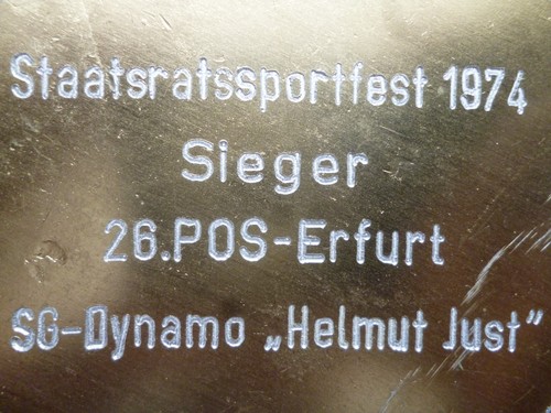 Erfurt fdj siegermedaille - erfurt,, fdj/jp