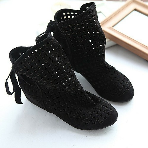 Damen flache stiefeletten - flache,