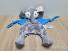 Frohnaturen HEUNEC 435155 Schmusetuch Elefant blau GOTS 100% Baumwolle KbA ☆Neu☆