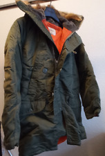 38/S Golden Fleece/Spiewak N-3B Snorkel Parka Winterjacke Oliv Orange sage green