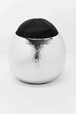 Kare Hocker Hammered Fur - mit