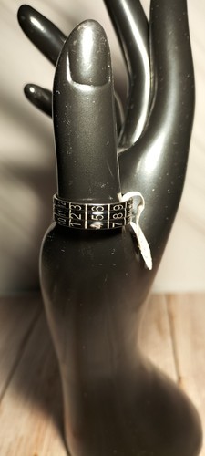 Edelstahl ring schwarz - edelstahl, –