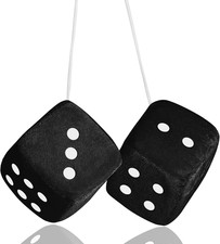 1 Paar Plüschwürfel