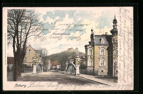 Ansichtskarte coburg - ansichtskarte,