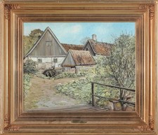 Ölgemälde von Ole Ring mit