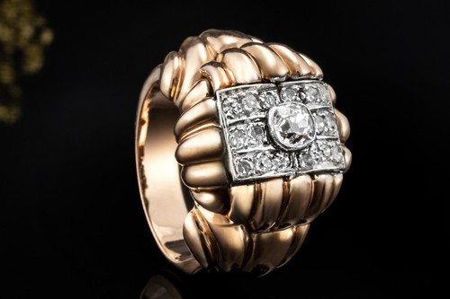 Antiker ring vintage design - ring,