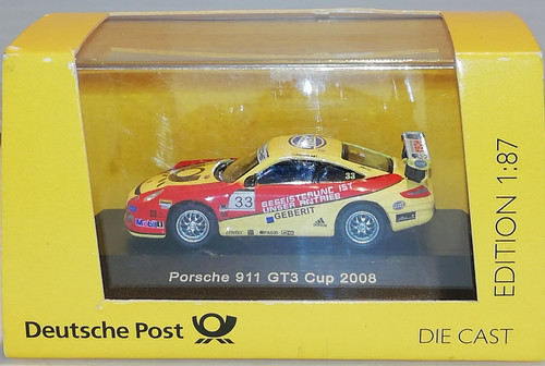 Schuco porsche 911 gt3 - 1:87,