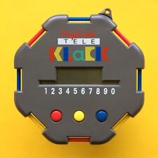 MEPHISTO Hit Klack TELE Handheld LCD Spiel Konsole 90 KNOBEL Disc PUZZLE Gameboy