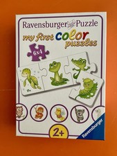 Ravensburger My first color Puzzles, 6 x 4 Teile