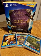 PS3 Wonderbook + Move Set + Diggs + Dinosaurier + Zaubersprüche + Zaubertränke