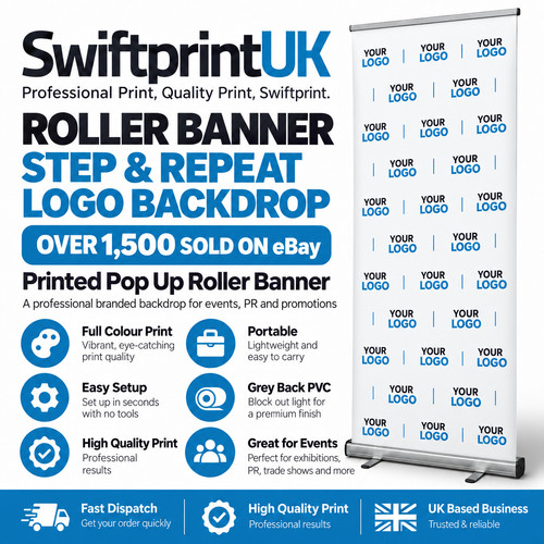 Roller banner pop display - banner,