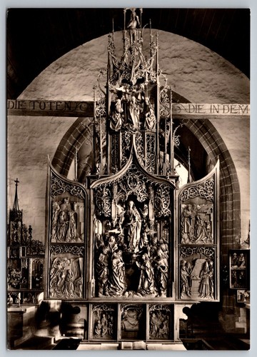 Marienaltar herrgottskirche - ak,