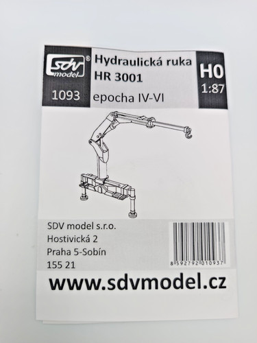 Sdv 1093 ladekran - sdv, grün