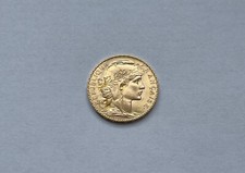 TOP ERHALTUNG Goldmünze 20 Francs 1907 Frankreich Gold Münze 