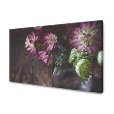 Leinwand-Bilder Pflanzen Botanik Blumen in einer Vase Größe: 40x30 bis 120x80 cm