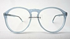 Brillen pastellblaue Pantobrille Fassung Gestell Damen Herren frame Grösse S