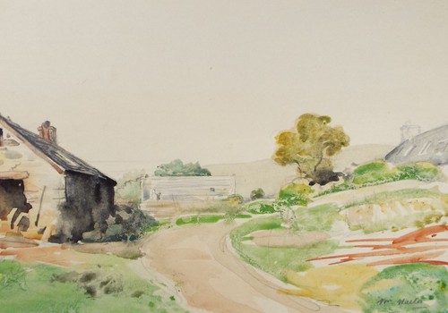 Original aquarell - original,