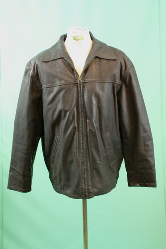 Schöne leder jacke - herren, gr
