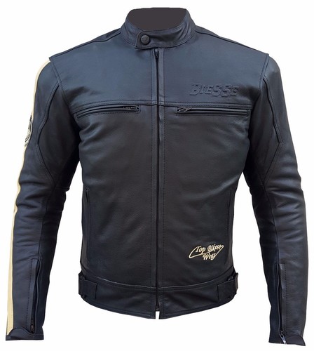 Motorrad lederjacke antik - motorrad,