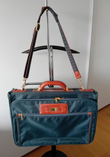 Samsonite Anzugkoffer / Aktentasche / Schultertasche  Ultralite grün braun
