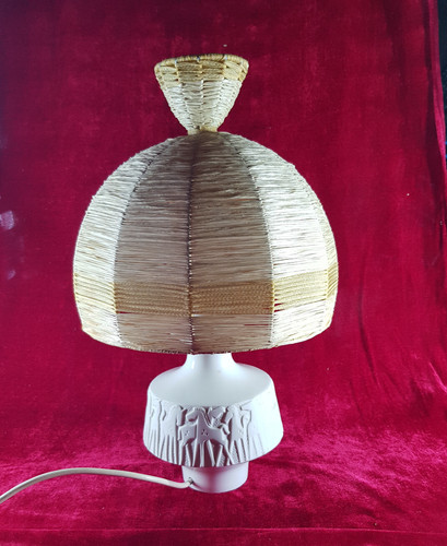 Retro edelstein tischlampe - retro,