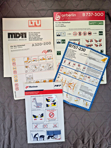 Verschiedene safety cards - verschiedene,
