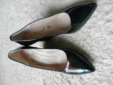 Luxus UNISA Pumps 38 Leder