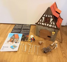 Playmobil Scheune Mittelalter 3443, vollständig mit BA