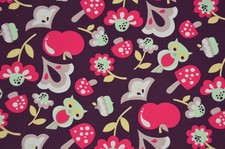 Sweat-Stoff Fall Medley lila