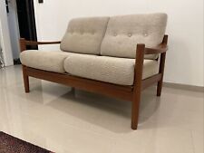 Mid Century Modern Teak  Sofa, Dansish Design Couch 70er Jahre