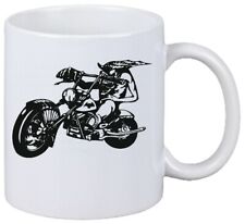 Kaffeetasse Biker Motorrad Chopper Rocker Route 66 Harley