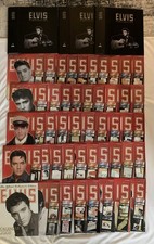 Elvis Presley Official Collector's Edition Magazines 46-90 Folders 2008 Calendar