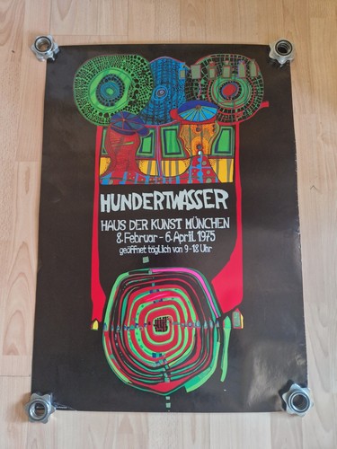 Hundertwasser plakat - hundertwasser,