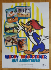 Woody Woodpecker auf Abenteuer (Kinoplakat '50er)