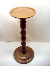 Holz Blumensäule Vintage