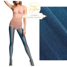 SATIN TOUCH 20 TIGHTS by Wolford deep ocean petrol Strumpfhose mit Glanz deep oc