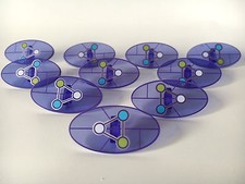 LEGO ®  10 x ovales Schild in
