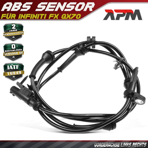 Abs sensor raddrehzahlgeber - sensor,